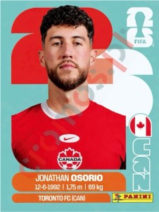 CAN12 Jonathan Osorio – FIFA World Cup 2026 Panini