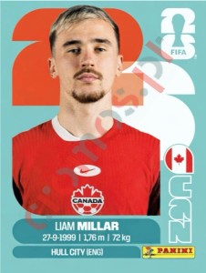 CAN18 Liam Millar – FIFA World Cup 2026 Panini
