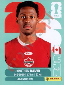 CAN20 Jonathan David – FIFA World Cup 2026 Panini