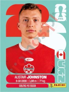 CAN4 Alistair Johnston – FIFA World Cup 2026 Panini