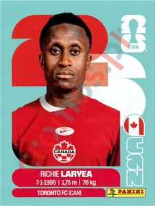 CAN6 Richie Laryea – FIFA World Cup 2026 Panini