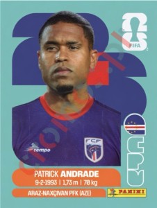 CPV11 Patrick Andrade – FIFA World Cup 2026 Panini