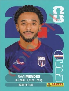 CPV17 Ryan Mendes – FIFA World Cup 2026 Panini