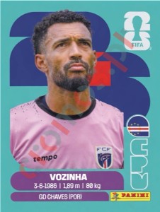 CPV2 Vozinha – FIFA World Cup 2026 Panini