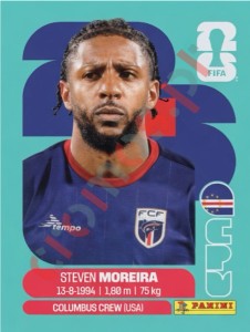 CPV6 Steven Moreira – FIFA World Cup 2026 Panini