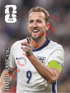 CC11-EU Harry Kane – FIFA World Cup 2026 Panini
