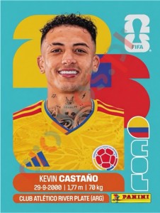 COL11 Kevin Castaño – FIFA World Cup 2026 Panini