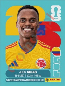 COL17 Jon Arias – FIFA World Cup 2026 Panini