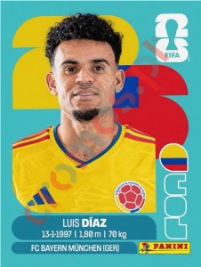 COL20 Luis Diaz – FIFA World Cup 2026 Panini
