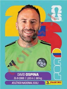 COL3 David Ospina – FIFA World Cup 2026 Panini
