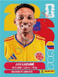 COL8 Jhon Lucumí – FIFA World Cup 2026 Panini