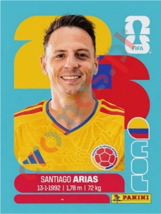 COL9 Santiago Arias – FIFA World Cup 2026 Panini