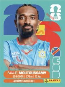 COD11 Samuel Moutoussamy – FIFA World Cup 2026 Panini