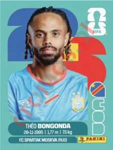 COD14 Théo Bongonda – FIFA World Cup 2026 Panini