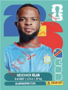 COD15 Meschak Elia – FIFA World Cup 2026 Panini