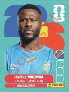 COD6 Chancel Mbemba – FIFA World Cup 2026 Panini