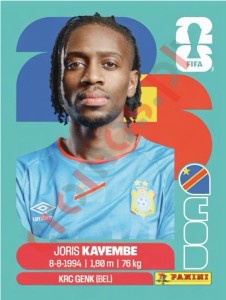 COD7 Joris Kayembe – FIFA World Cup 2026 Panini