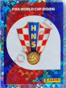 CRO1 Emblem – FIFA World Cup 2026 Panini