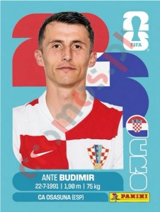 CRO18 Ante Budimir – FIFA World Cup 2026 Panini