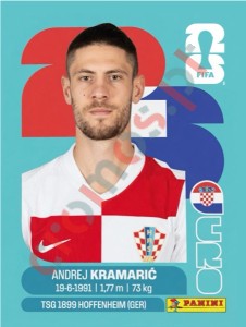CRO19 Andrej Kramarić – FIFA World Cup 2026 Panini