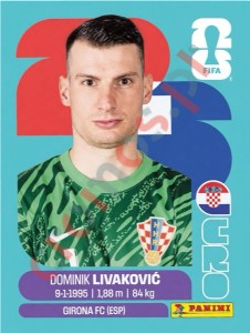 CRO2 Dominik Livaković – FIFA World Cup 2026 Panini