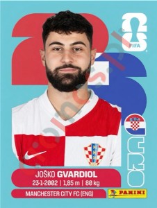 CRO4 Josko Gvardiol – FIFA World Cup 2026 Panini