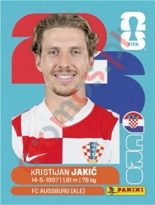CRO8 Kristijan Jakic – FIFA World Cup 2026 Panini