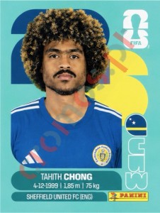 CUW14 Tahith Chong – FIFA World Cup 2026 Panini
