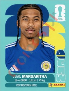 CUW16 Jearl Margaritha – FIFA World Cup 2026 Panini