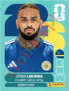 CUW17 Jurgen Locadia – FIFA World Cup 2026 Panini