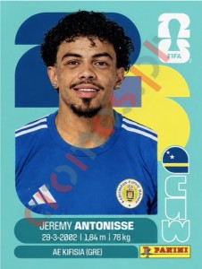 CUW18 Jeremy Antonisse – FIFA World Cup 2026 Panini