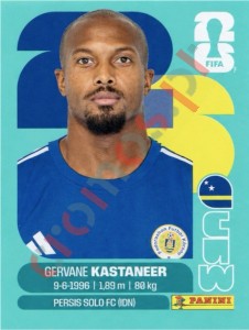 CUW19 Gervane Kastaneer – FIFA World Cup 2026 Panini