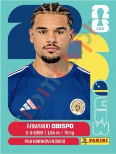 CUW3 Armando Obispo – FIFA World Cup 2026 Panini