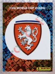 CZE1 Emblem – FIFA World Cup 2026 Panini
