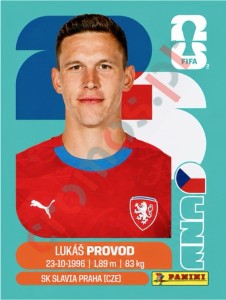 CZE10 Lukas Provod – FIFA World Cup 2026 Panini