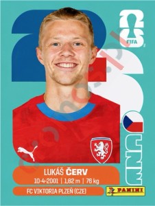 CZE11 Lukas Cerv – FIFA World Cup 2026 Panini