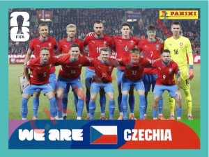 CZE13 Team Photo – FIFA World Cup 2026 Panini