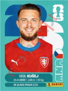 CZE16 Vasil Kusej – FIFA World Cup 2026 Panini