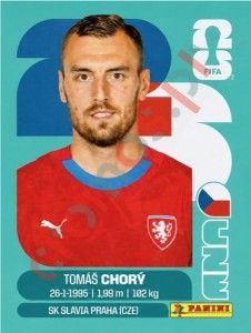 CZE17 Tomas Chory – FIFA World Cup 2026 Panini