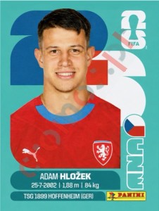 CZE19 Adam Hlozek – FIFA World Cup 2026 Panini