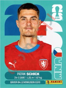 CZE20 Patrik Schick – FIFA World Cup 2026 Panini