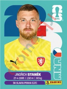 CZE3 Jindrich Stanek – FIFA World Cup 2026 Panini