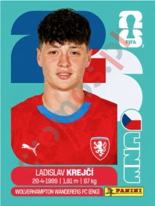 CZE4 Ladislav Krejci – FIFA World Cup 2026 Panini