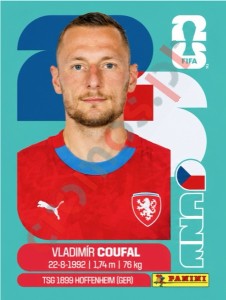 CZE5 Vladimir Coufal – FIFA World Cup 2026 Panini