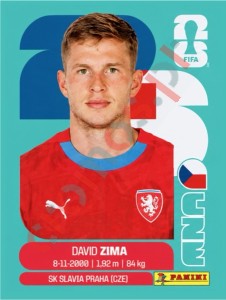 CZE8 David Zima – FIFA World Cup 2026 Panini