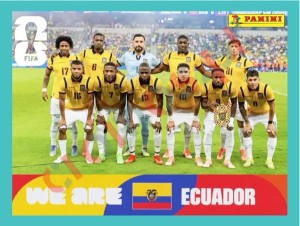 ECU13 Team Photo – FIFA World Cup 2026 Panini