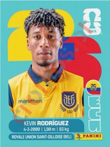 ECU19 Kevin Rodriguez – FIFA World Cup 2026 Panini