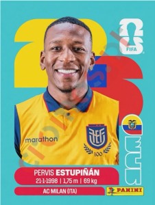 ECU5 Pervis Estupiñán – FIFA World Cup 2026 Panini