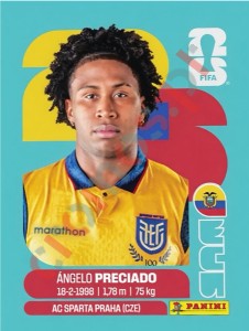 ECU7 Ángelo Preciado – FIFA World Cup 2026 Panini