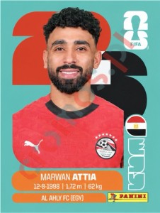 EGY10 Marwan Attia – FIFA World Cup 2026 Panini